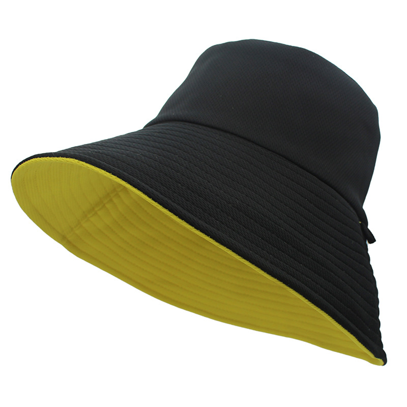 Outdoor hiking sun hat, double-sided fisherman hat, outdoor vacation camping