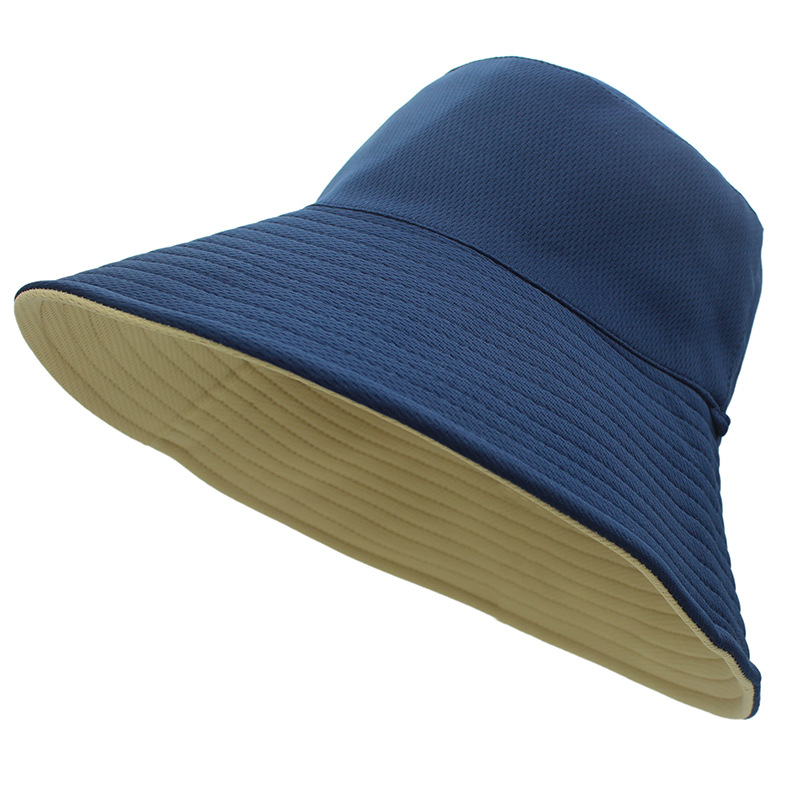 Outdoor hiking sun hat, double-sided fisherman hat, outdoor vacation camping